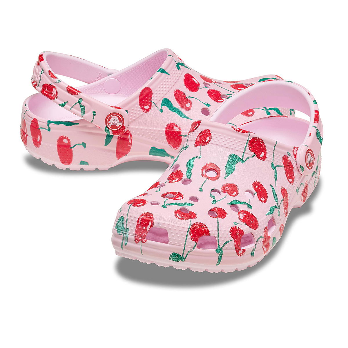 Classic Fresh Fruits Clog Unisex Pembe Günlük Stil Terlik 211008_6ZW