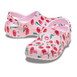 Classic Fresh Fruits Clog Unisex Pembe Günlük Stil Terlik 211008_6ZW