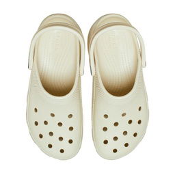 Classic Platform Clog Kadın Bej Günlük Stil Terlik 206750_2Y2