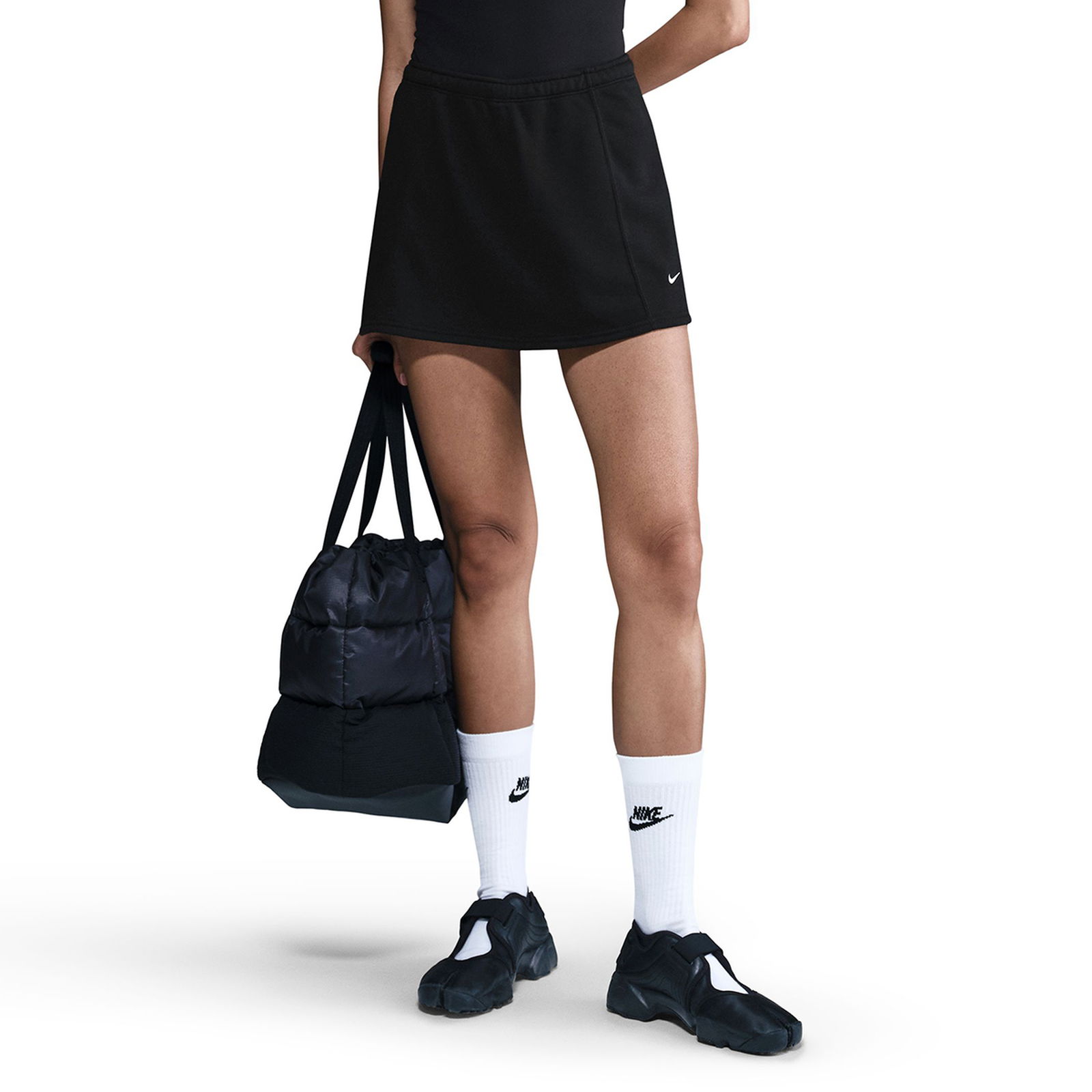 Chill Terry Kadın Siyah Tenis Eteği HJ1274-010