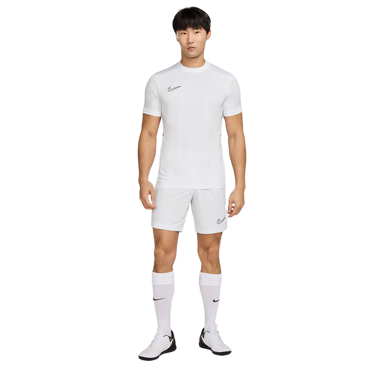 Academy Dri-Fit Erkek Beyaz Futbol T-Shirt HJ3791-100