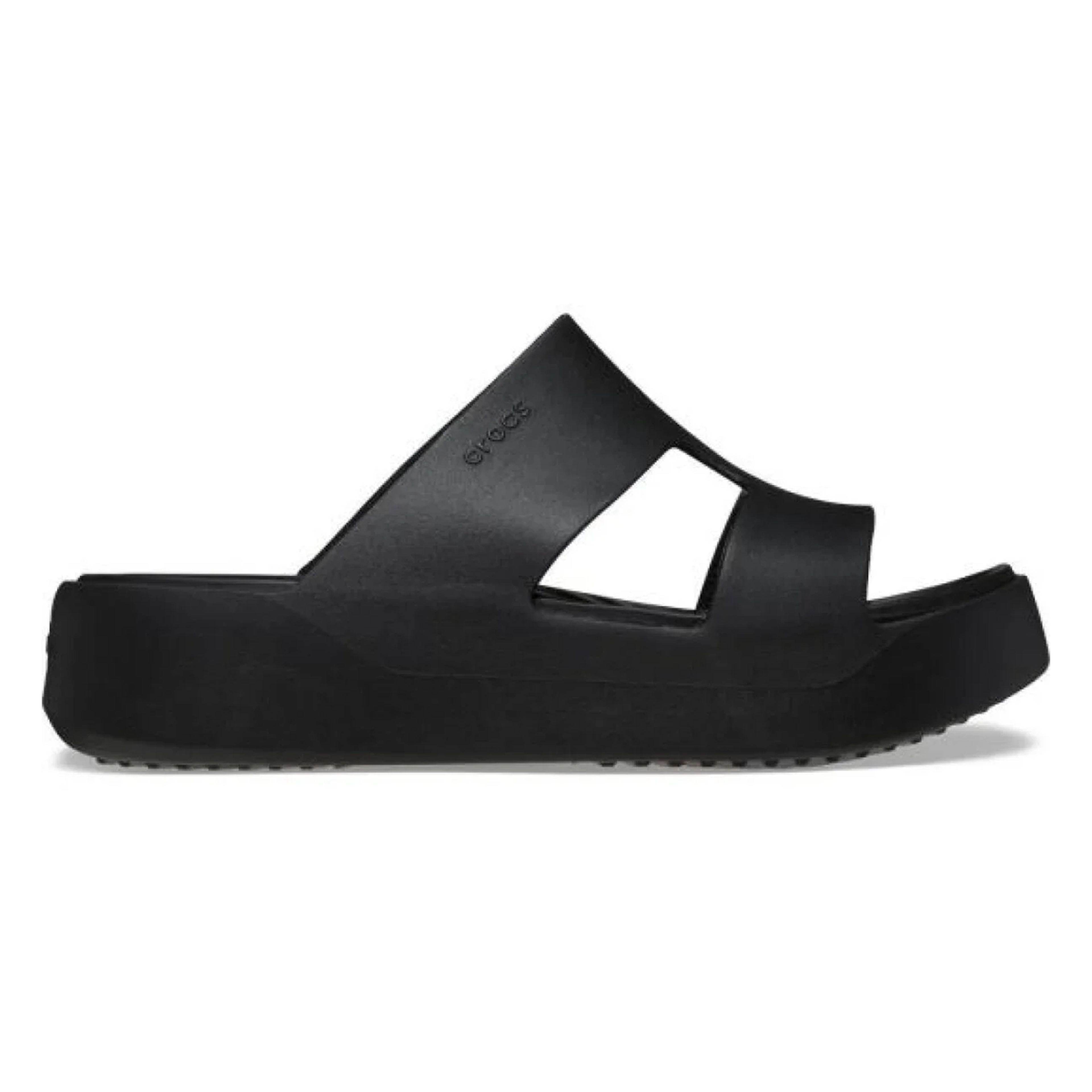 Getaway Platform H-Strap Kadın Siyah Günlük Stil Terlik 209409_001