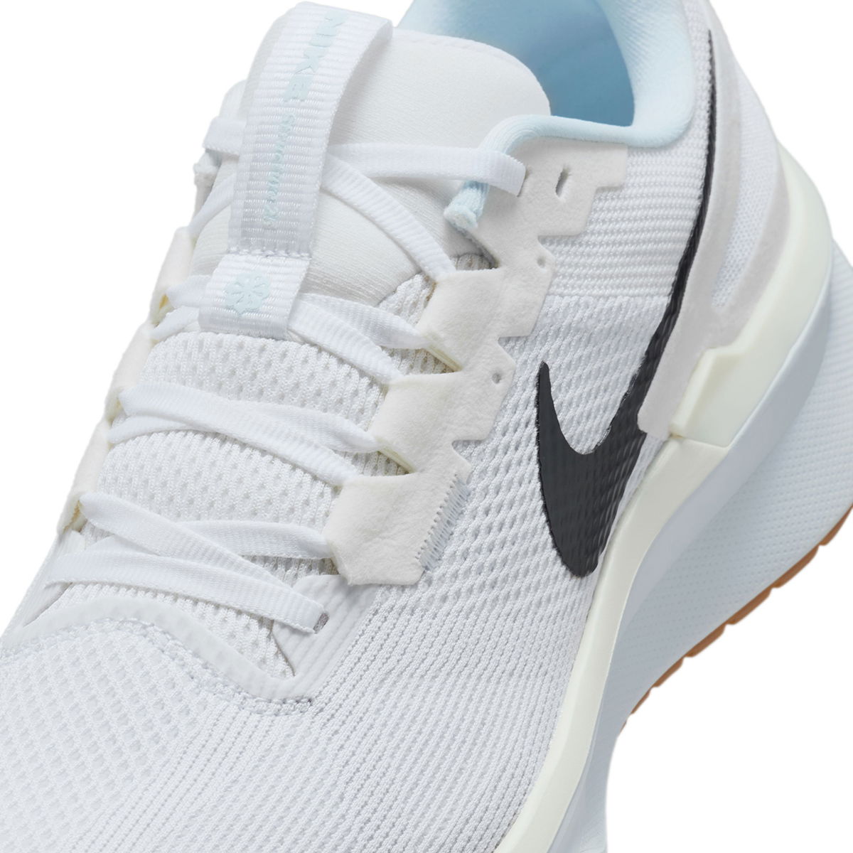 Air Zoom Structure 25 Erkek Beyaz Koşu Ayakkabısı DJ7883-114