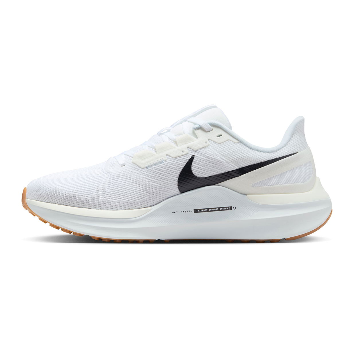 Air Zoom Structure 25 Erkek Beyaz Koşu Ayakkabısı DJ7883-114