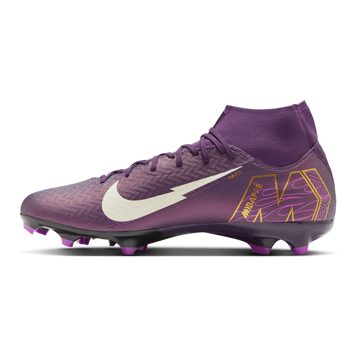 Mercurial Zoom Superfly 10 Acad Km Fg/Mg Erkek Mor Futbol Krampon HJ7309-500