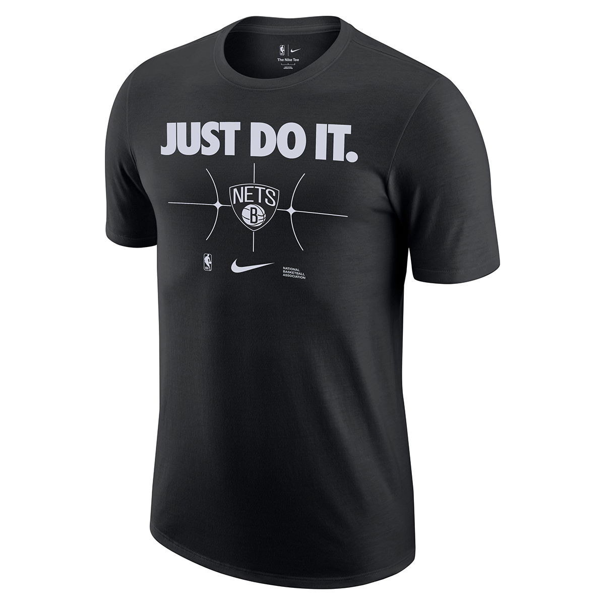 Brooklyn Nets Erkek Siyah Basketbol T-Shirt FQ6265-010
