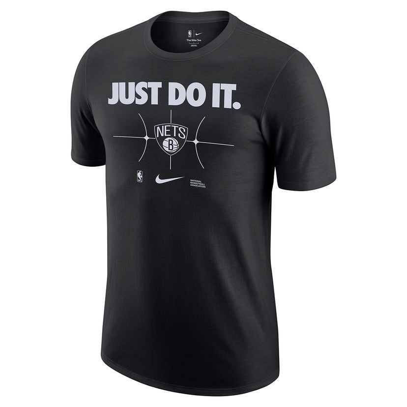 Brooklyn Nets Erkek Siyah Basketbol T-Shirt FQ6265-010