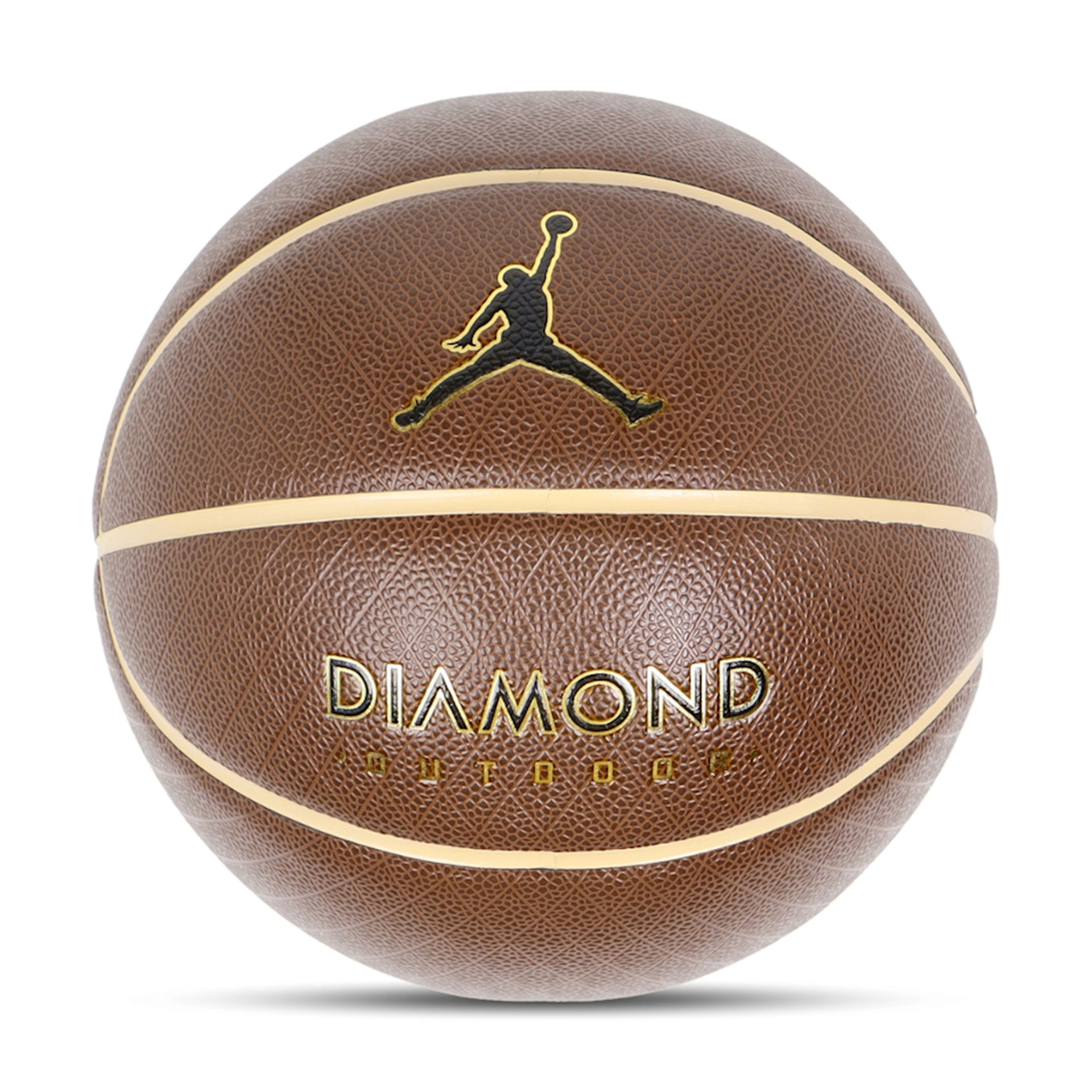 Jordan Diamond Outdoor 8P Unisex Kahverengi Basketbol Topu J.100.8252.218.07