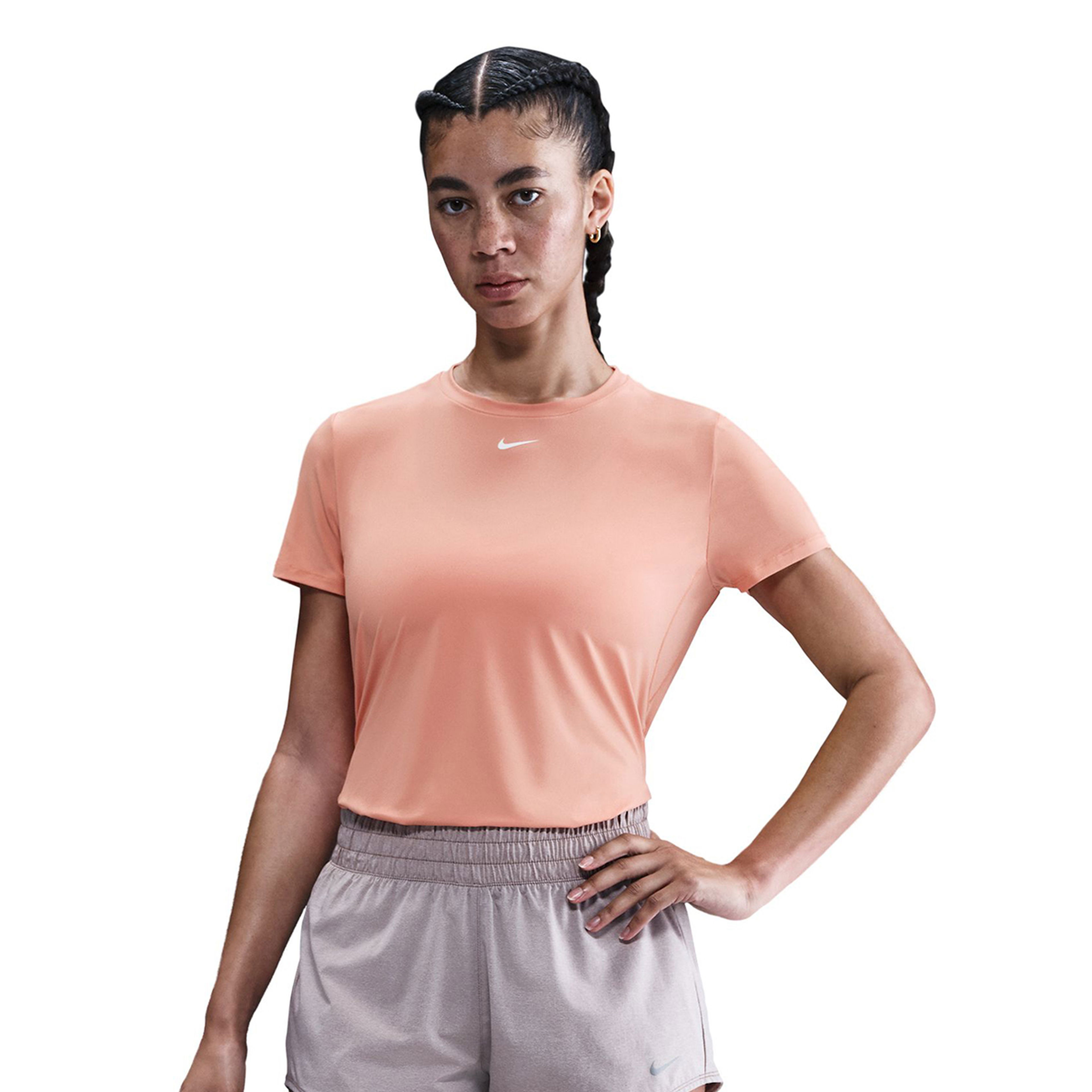 One Classic Dri-Fit Kadın Turuncu Antrenman T-Shirt IB9408-844