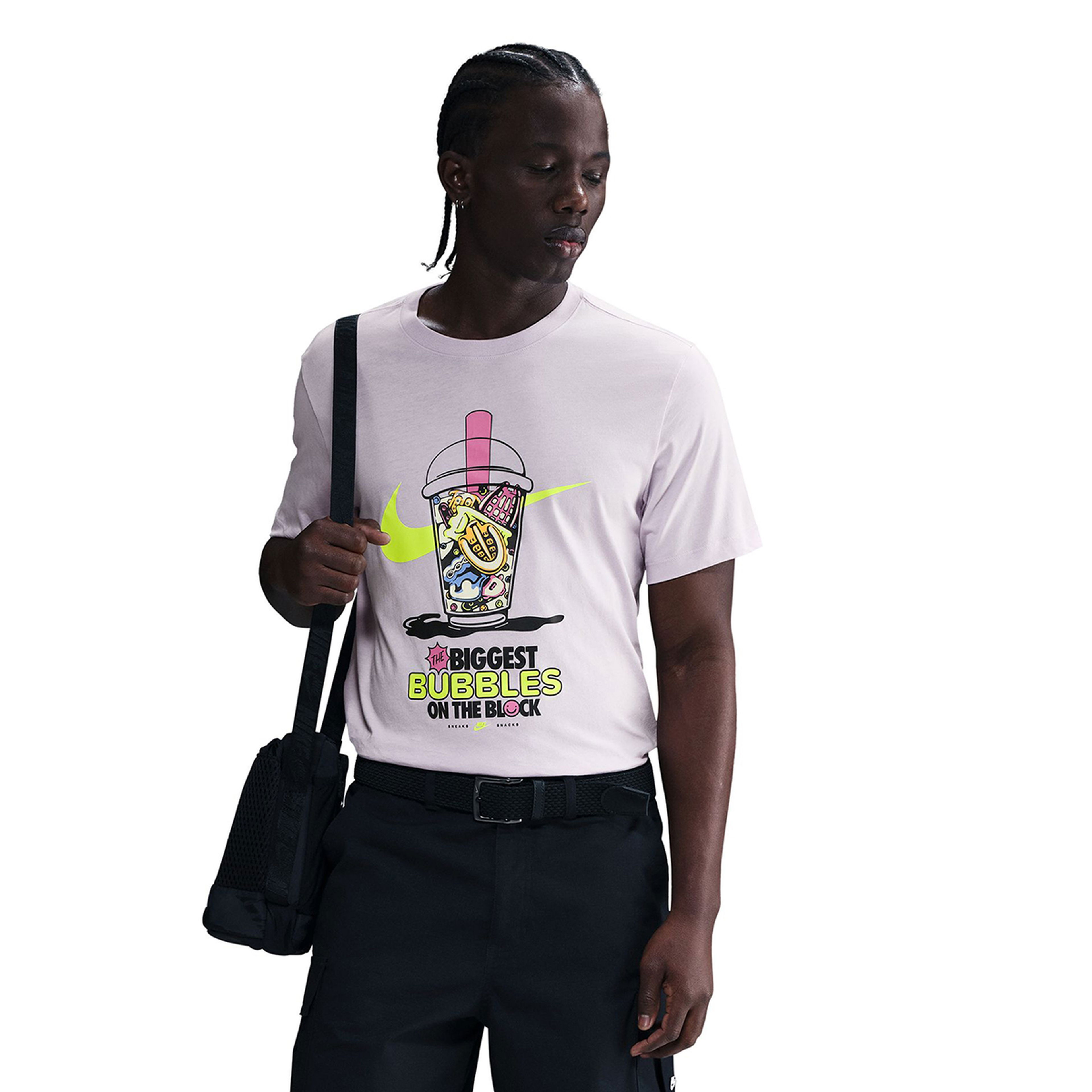 Oc Erkek Mor Günlük Stil T-Shirt HJ0770-537