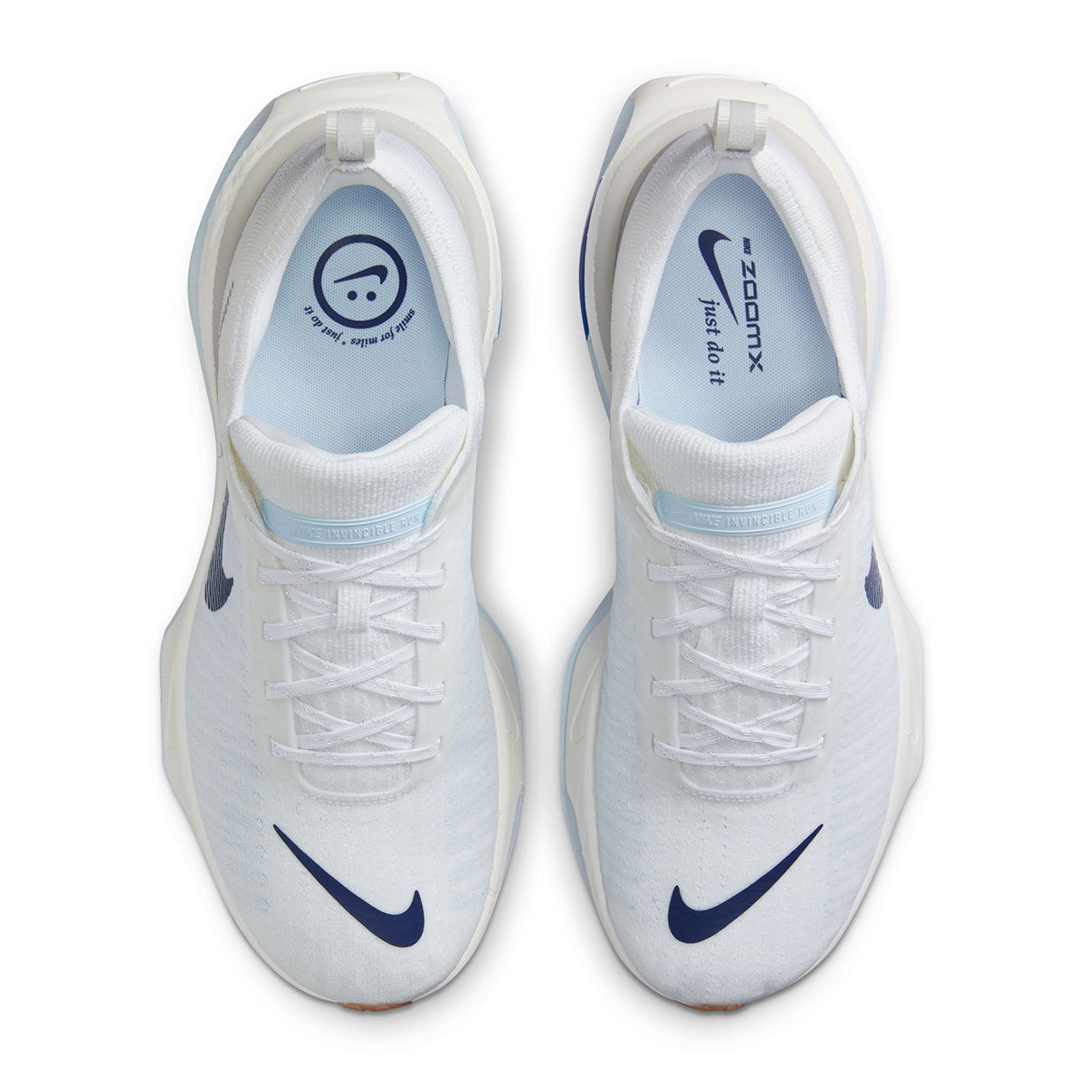 Zoomx Invincible Run Fk 3 Erkek Beyaz Koşu Ayakkabısı DR2615-107