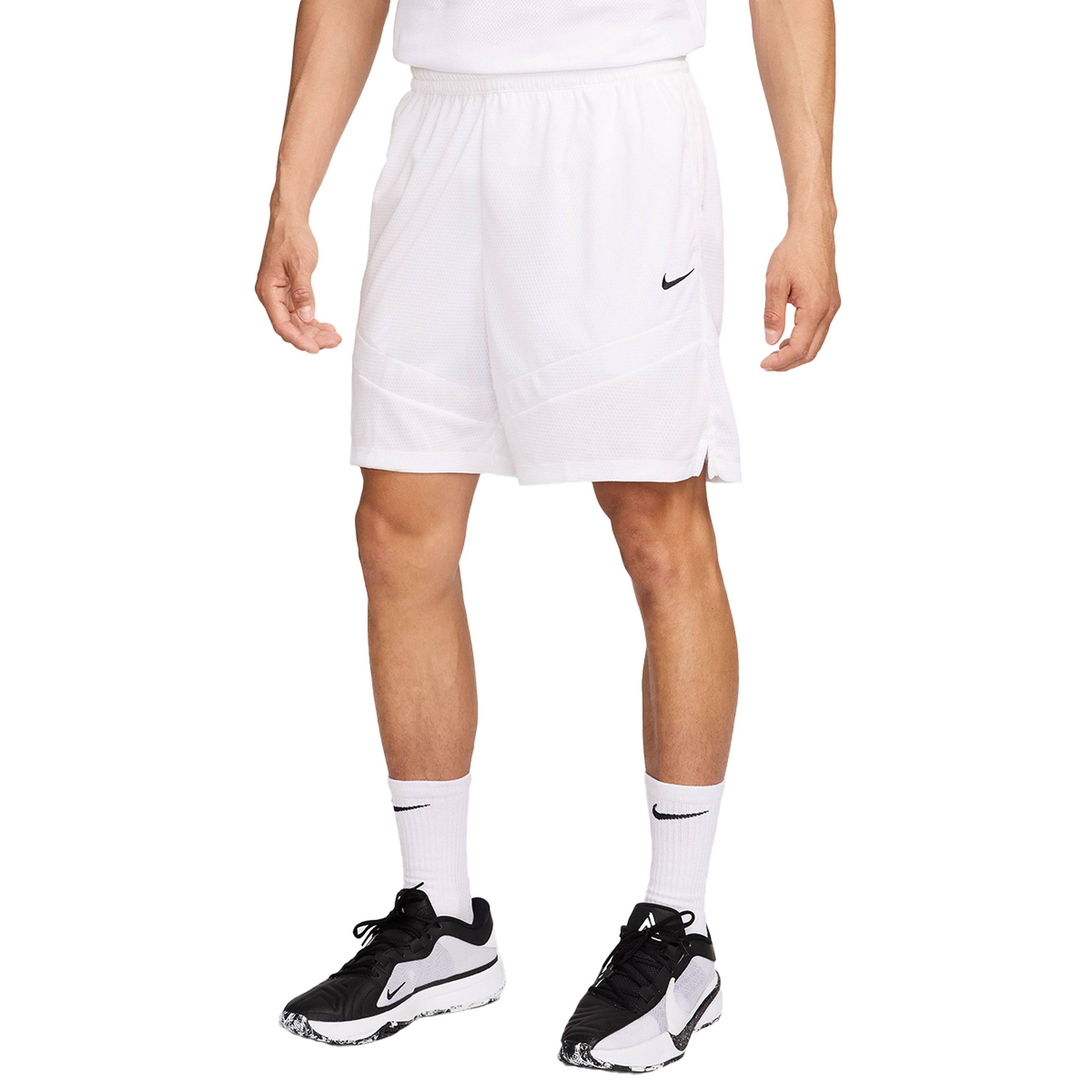 Icon Dri-Fit Erkek Beyaz Basketbol Şort DV9524-100