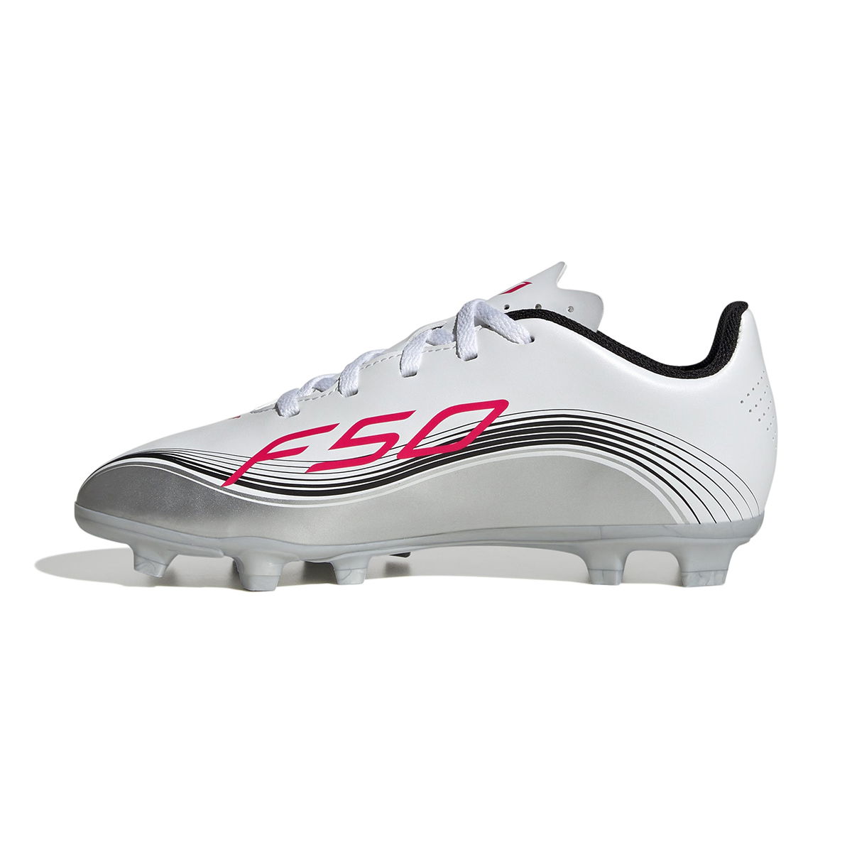 F50 Messi Club Fg/Mg J Çocuk Beyaz Futbol Krampon JP7457