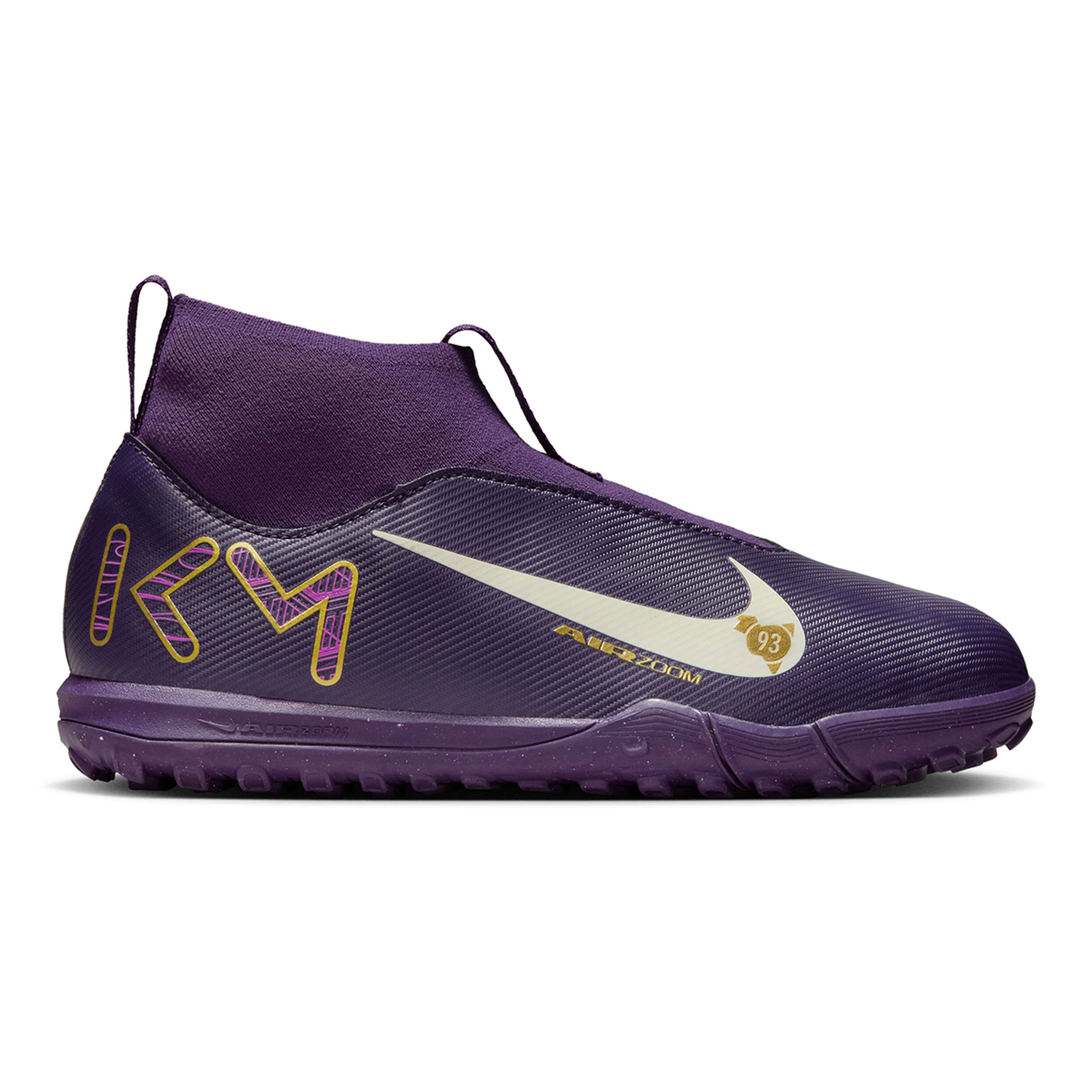 Mercurial Jr Zoom Superfly 10 Academy Km Tf Çocuk Mor Halı Saha Ayakkabısı HF3420-500