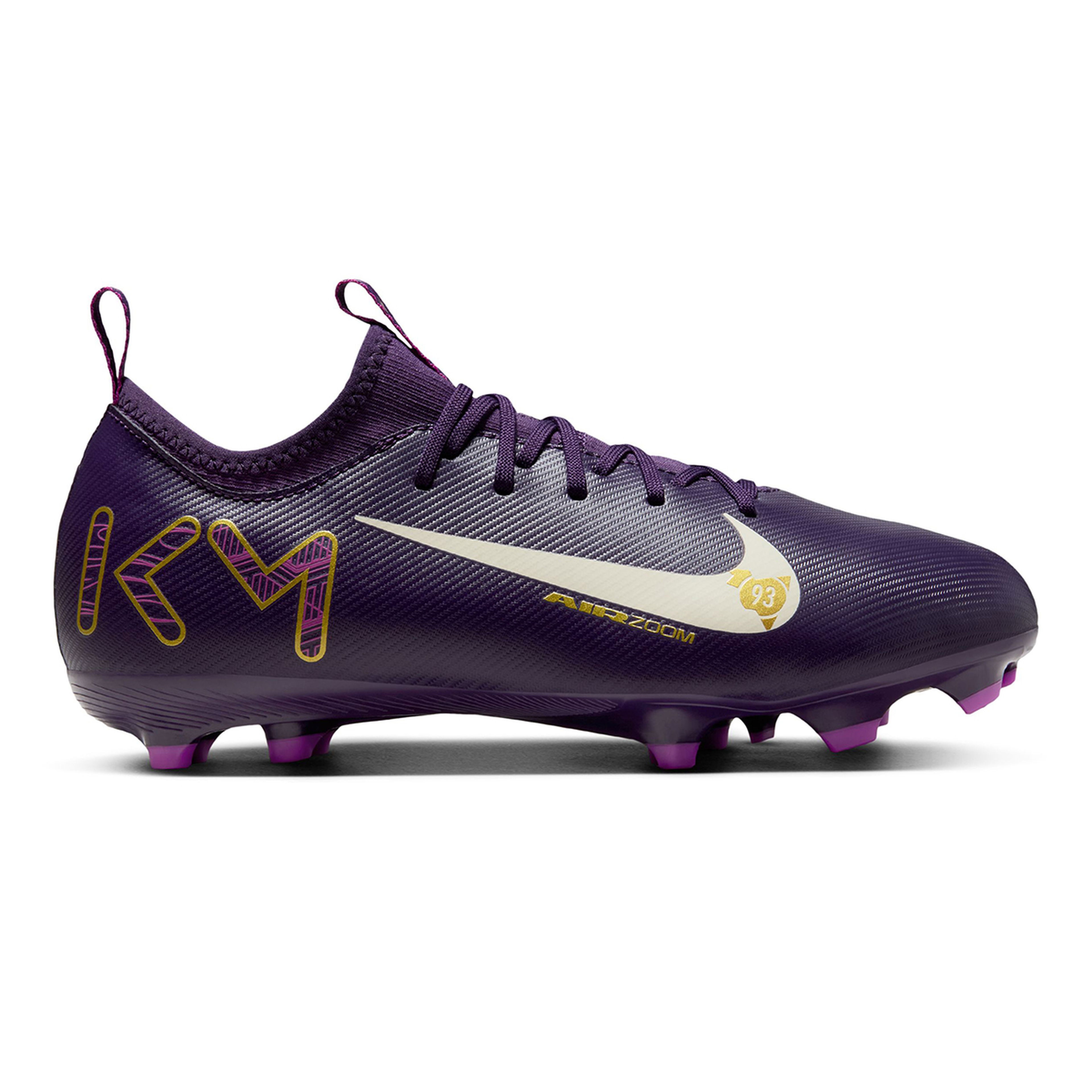Mercurial Jr Zoom Vapor 16 Academy Km Fg/Mg Çocuk Mor Futbol Krampon FQ8394-500